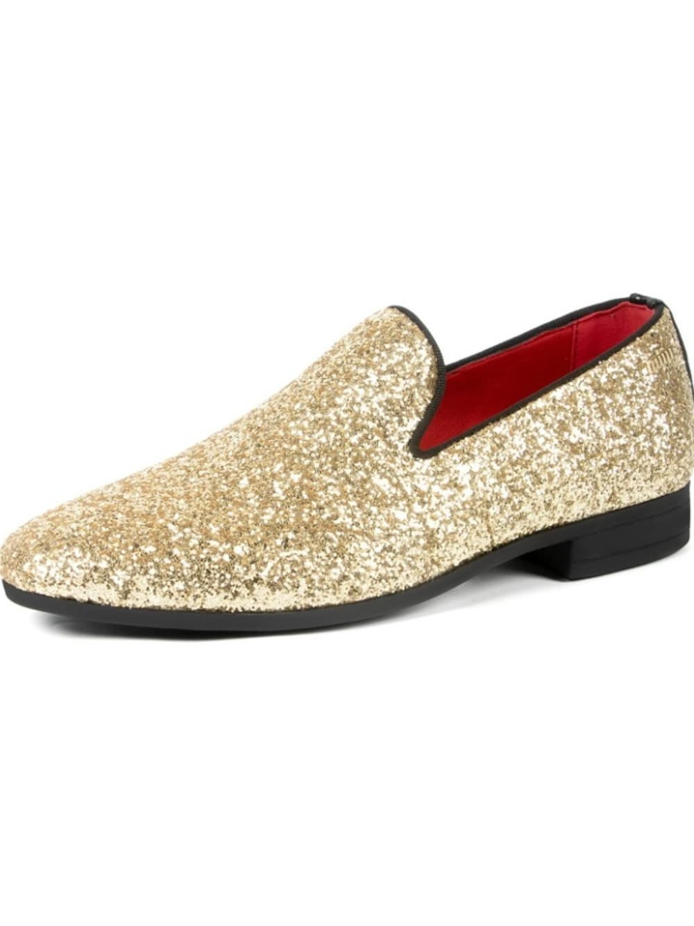 UUBARIS Gold Glitter Slip On Loafers Size 11 EUC